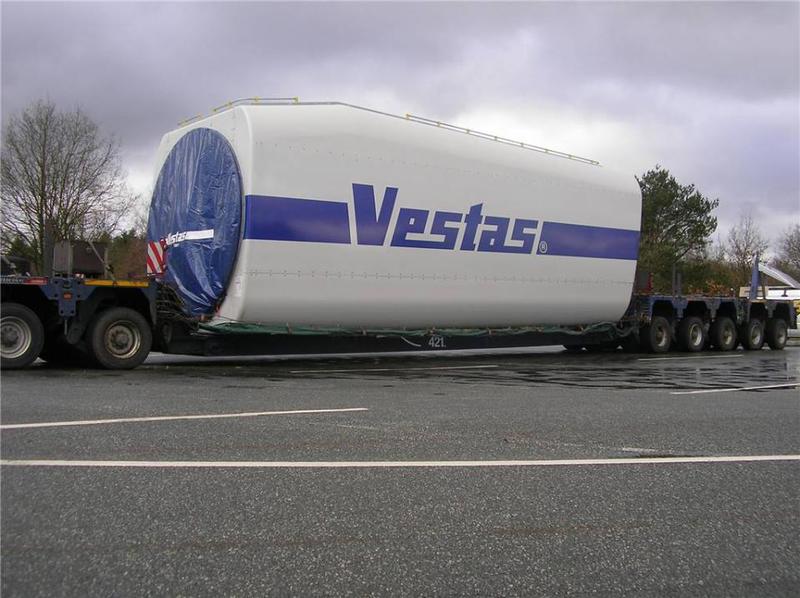 Rental frames for transportation & storage Vestas V27 up to V90-2.0MW wind  turbine nacelle's | Spares in Motion