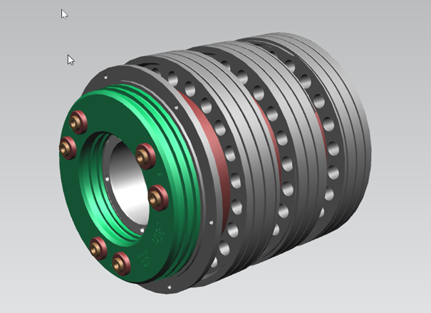 Schleifring / Slip ring D=330 for Winergy / Siemens / Loher Generator |  Spares in Motion